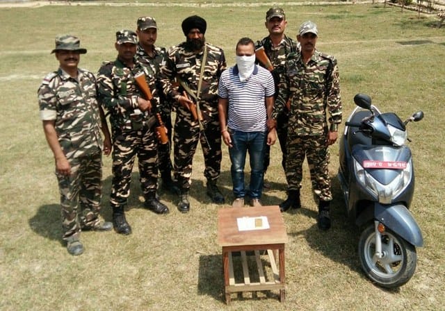 Nepali citizen arrested with 4-gold biscuit