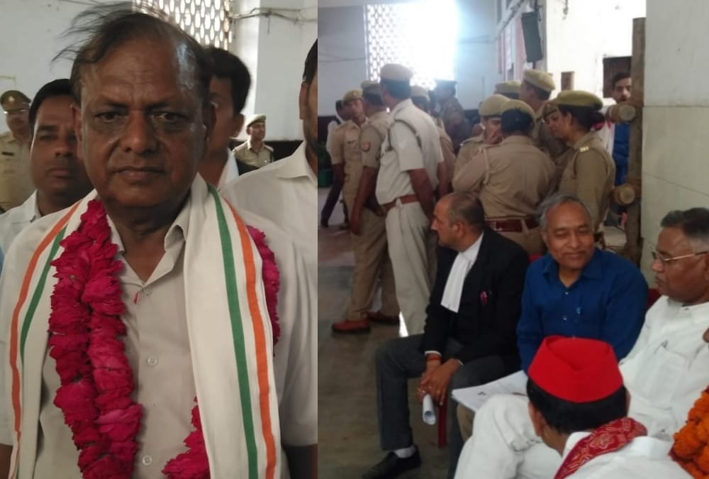 nomination for fifth phase seats in lucknow and nearby districts.