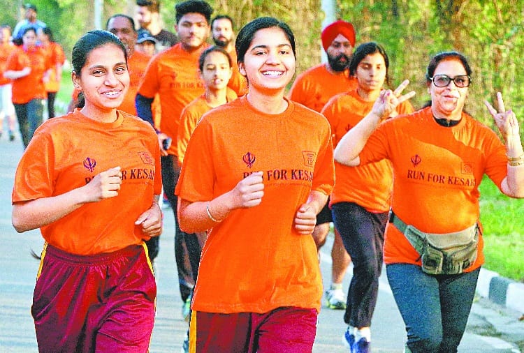 Run for Kesari in Chandigarh on 100 Years of Jallianwala Bagh Massacre