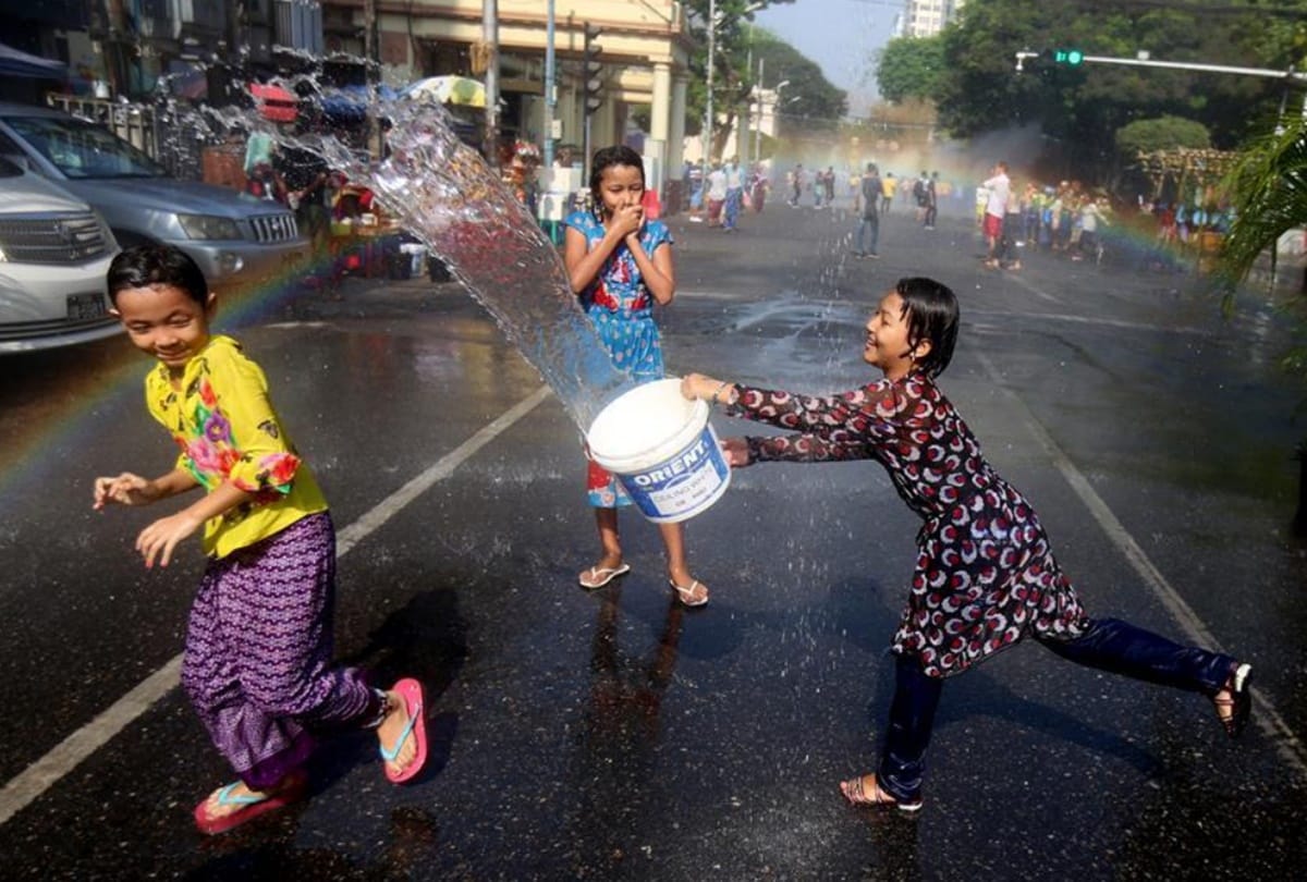 Thingyan Water Festival Myanmar Know About Yangon Water Festival