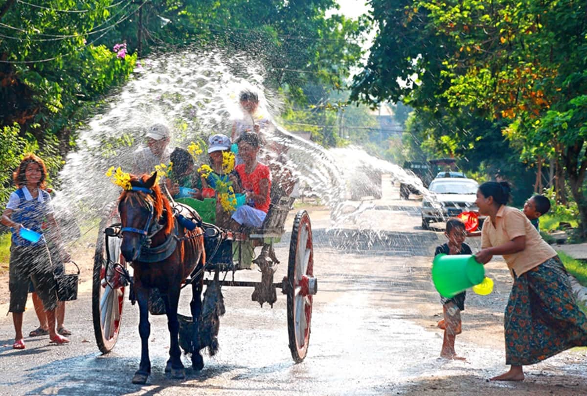 Thingyan Water Festival Myanmar Know About Yangon Water Festival