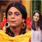 Sunil Grover with wife
