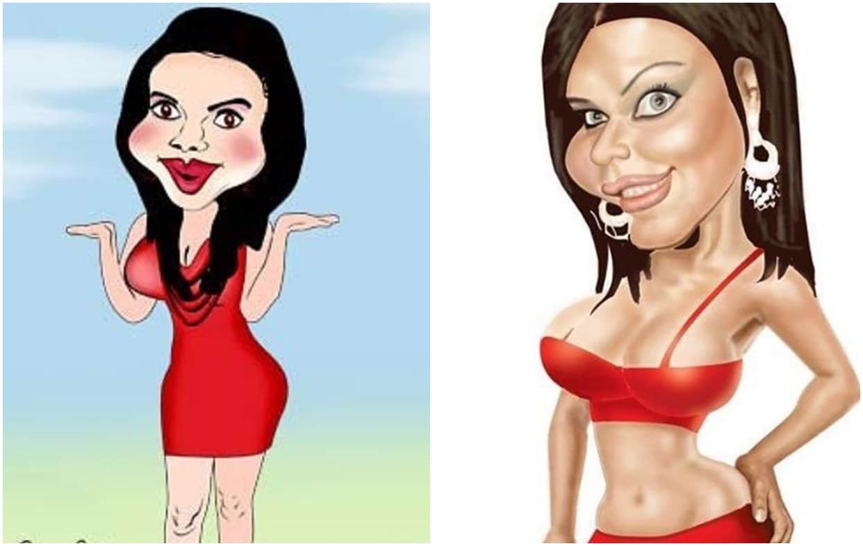 Rakhi Sawant shares her cartoon and users trolled her for sharing