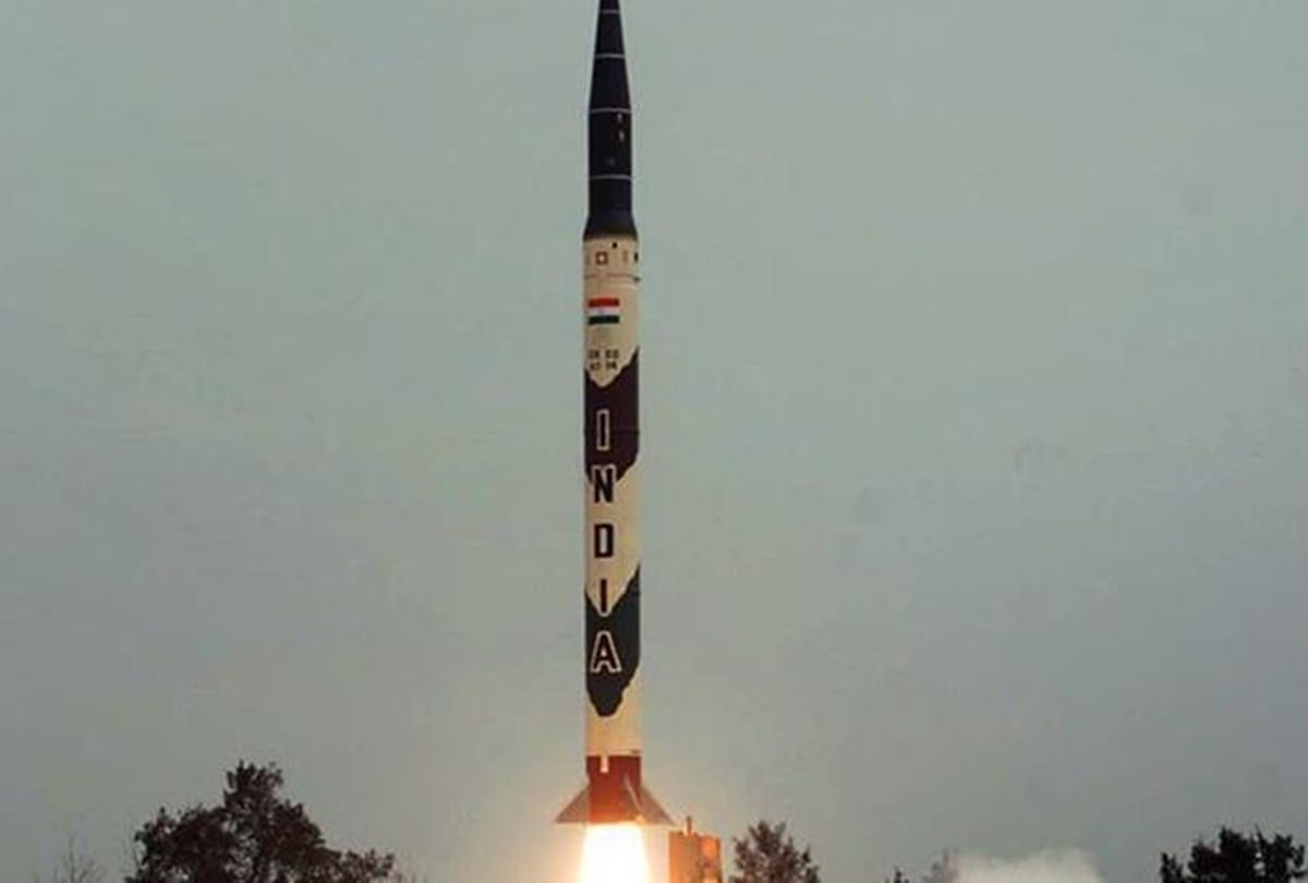 Surface to Surface Ballistic Missile Agni-5, successfully launched from APJ   Abdul Kalam Island Odisha Latest News Update