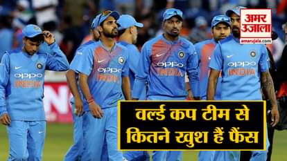 Fans reactions for World Cup 2019 team india selection