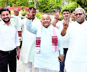 bjp candidate and five other file the nomination