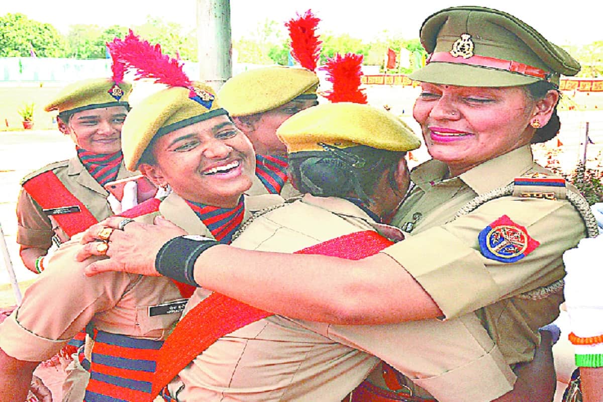 Meerut, UP police training is complete and 126 women have become Constables in Uttar Pradesh