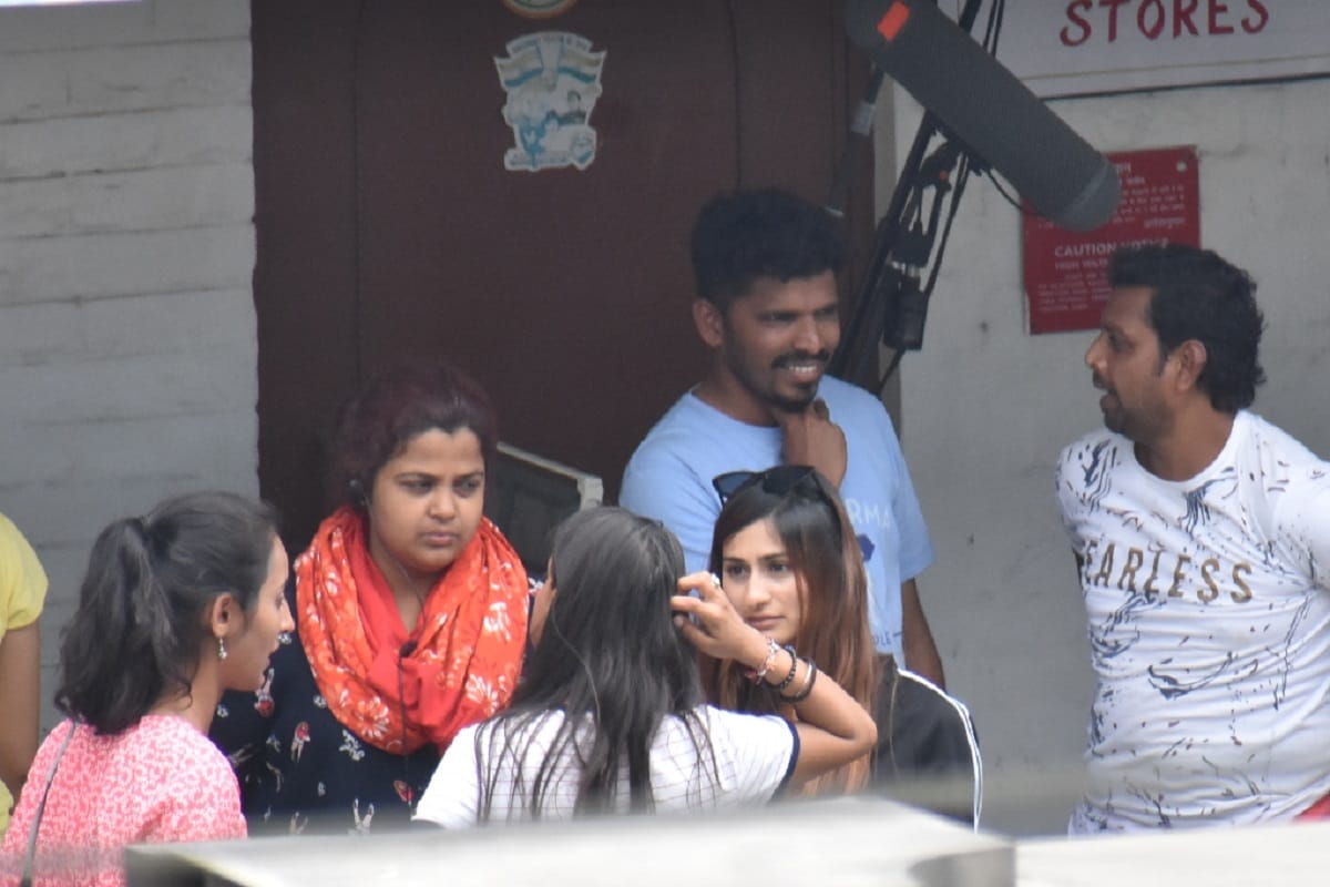 Meerut Paratapur station will be seen in Saand Ki Aankh and the Military warriors took part in shoot