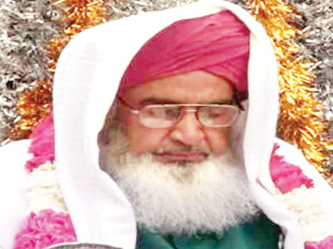 The wait of Muslim religious leader Syed Ghazi Rabbani