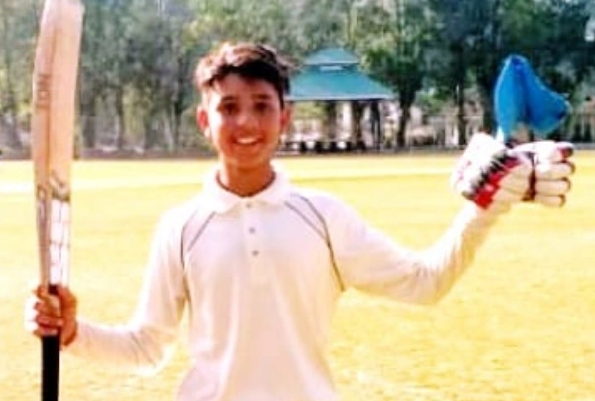 under 16 cricket tournment Achal Dev rai scored centuary