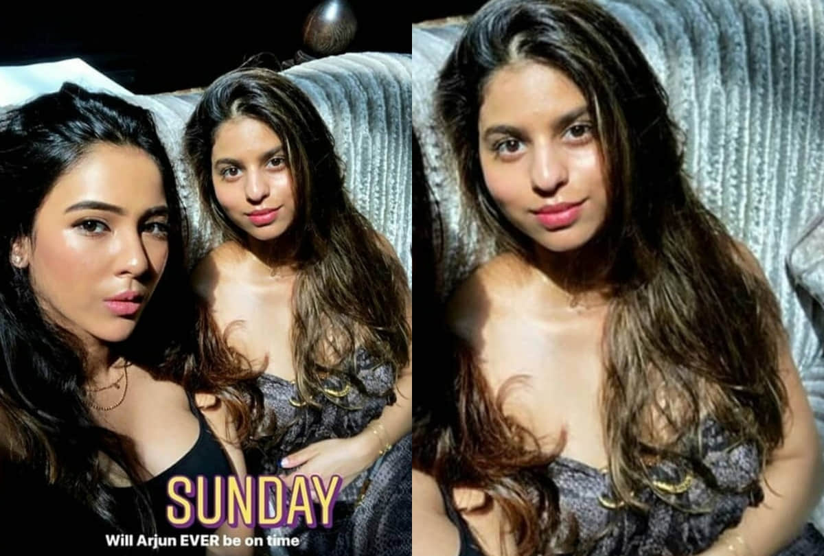 shahrukh khan daughter suhana khan crop top pictures viral