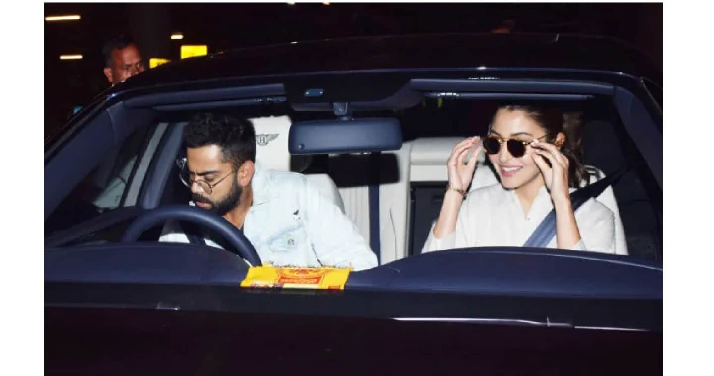Cricketer Virat kohli gets luxury Bentley Continental Flying Spur, spotted with anushka sharma