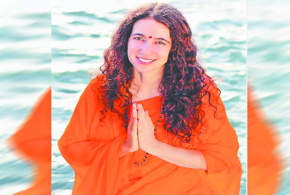 American girl become Sadhvi in 25 years age story at parmarth niketan rishikesh