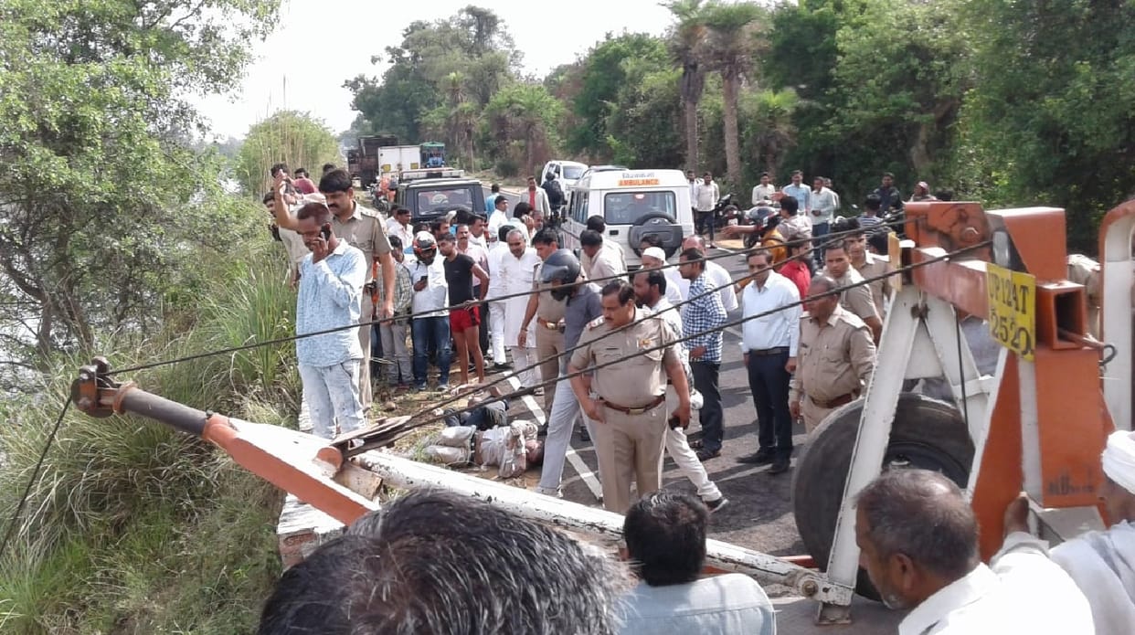 Scarpio dropped in Khatauli Ganganahar