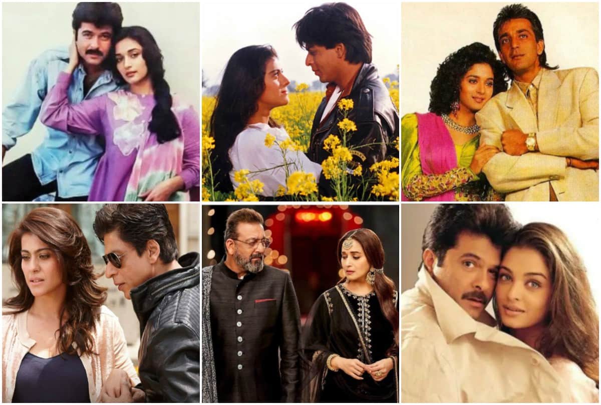 Not only Sanjay Dutt Madhuri Dixit Bollywood 5 couples who worked after long time