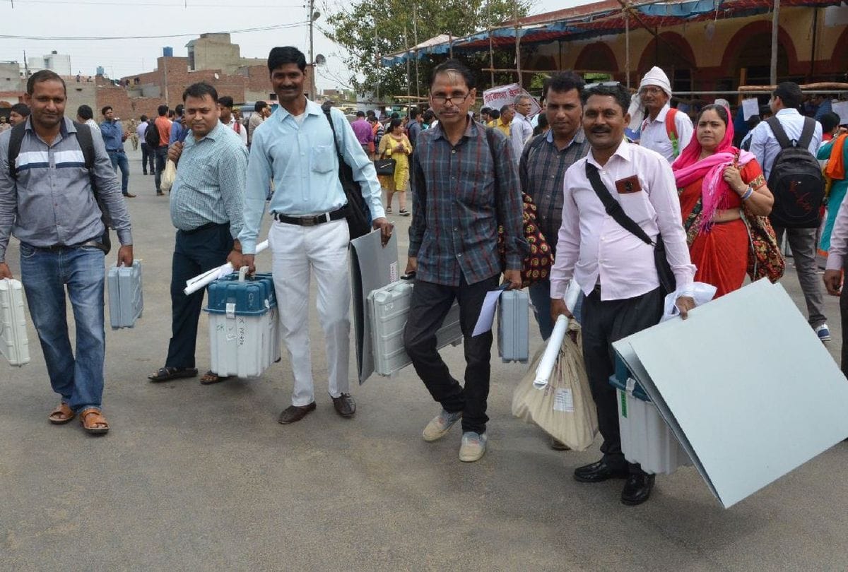 Agra Lok Sabha Election 2019 departure of polling parties today
