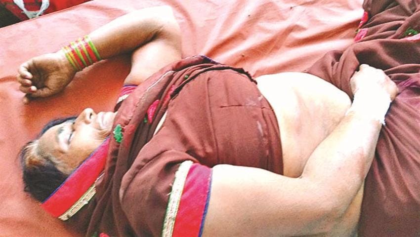 Four injured including mother son in road accidents