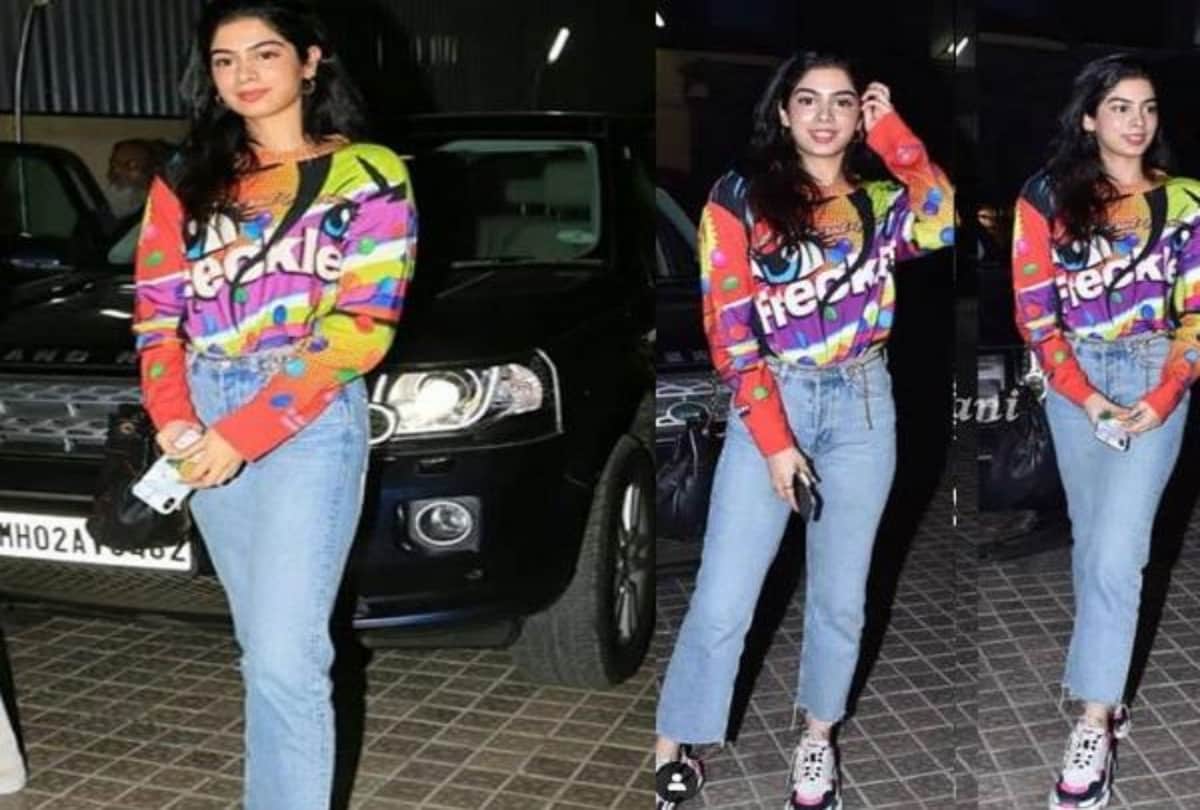 khushi kapoor steals the limelight looking gorgeous at kalank screening