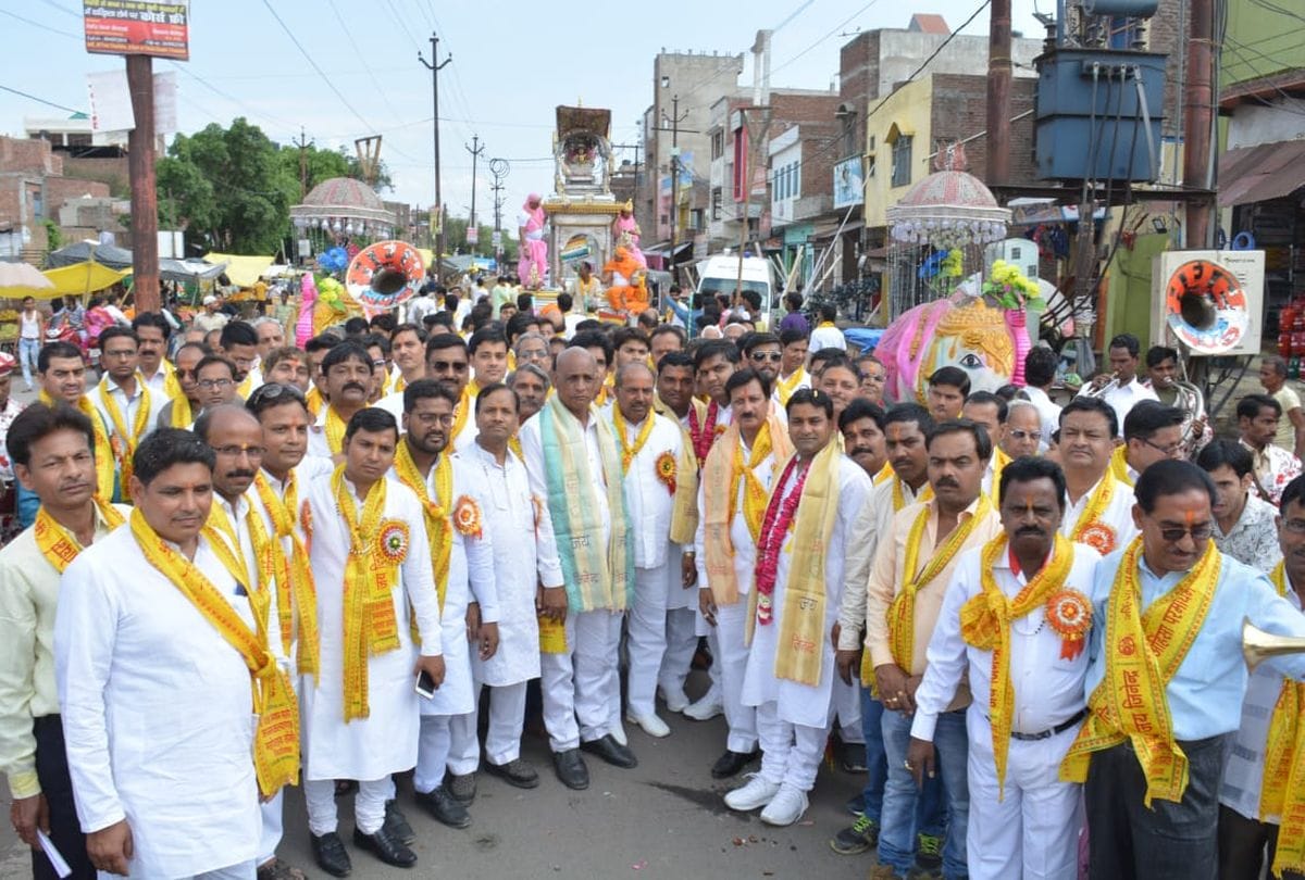 Mahavir Jayanti 2019 celebrated images firozabad