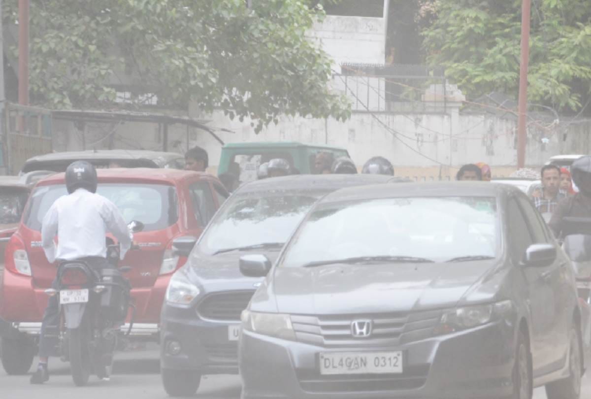 temperature falls down in lucknow in month of april
