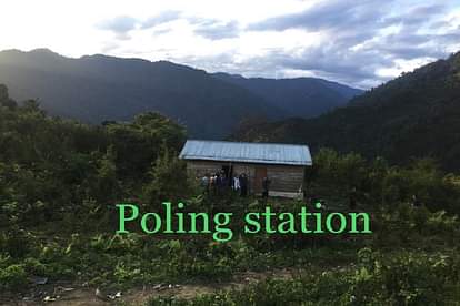 First time voting completed in Gyapin village of Kurung Kumey district of Arunachal Pradesh