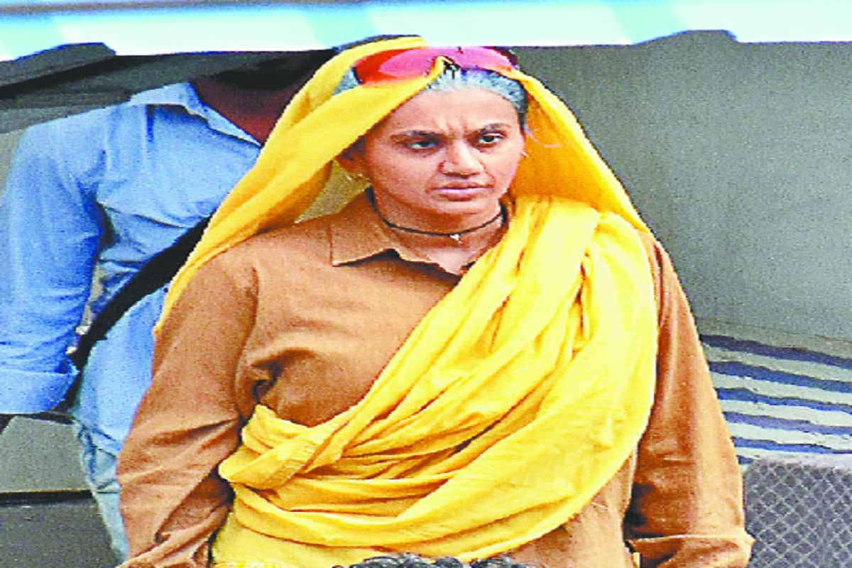 Shooting of Saand Ki Aankh at Partapur railway station in Meerut, and look of Taapsee and Pednekar