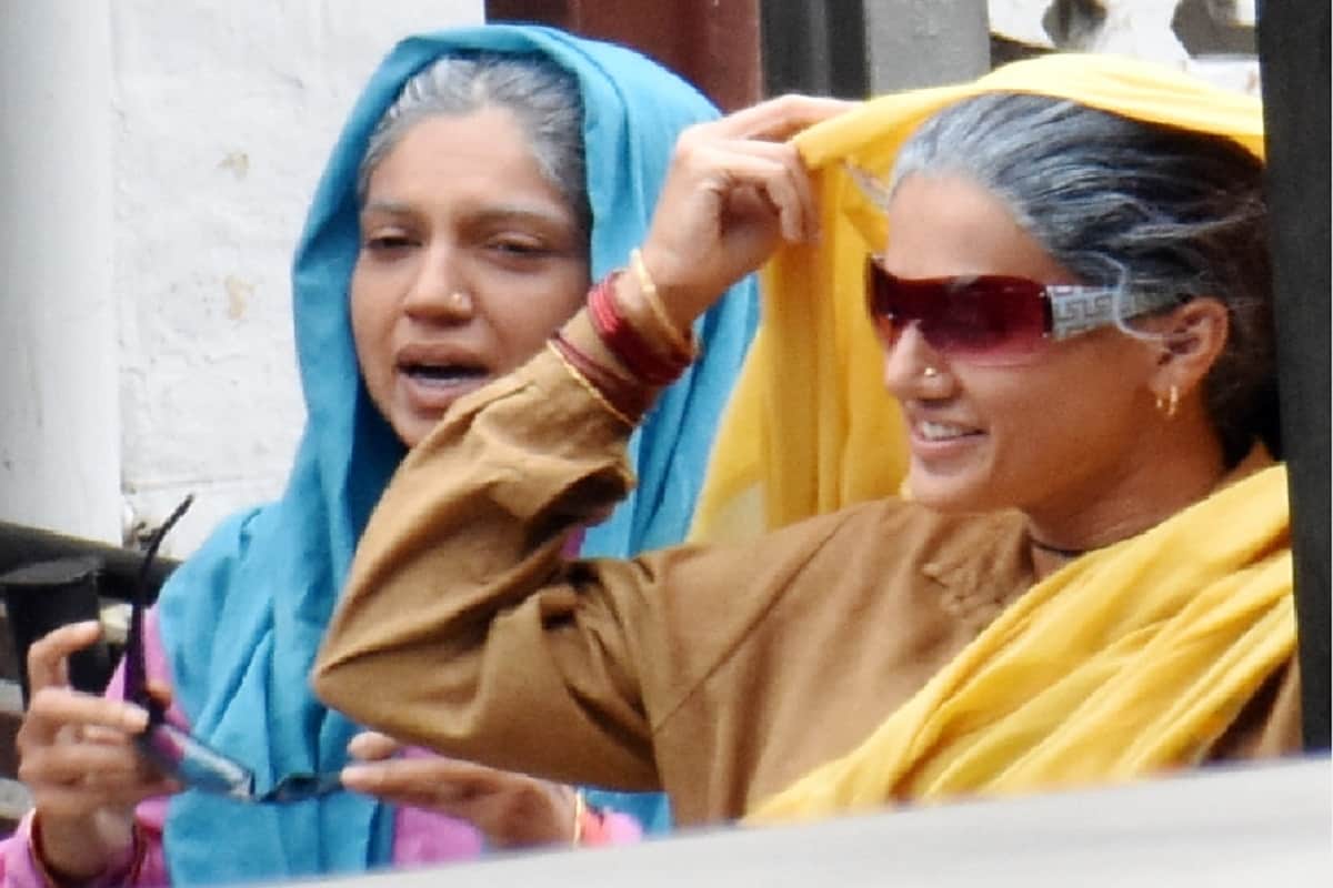 bhumi pednekar face fire during saand ki aankh shooting