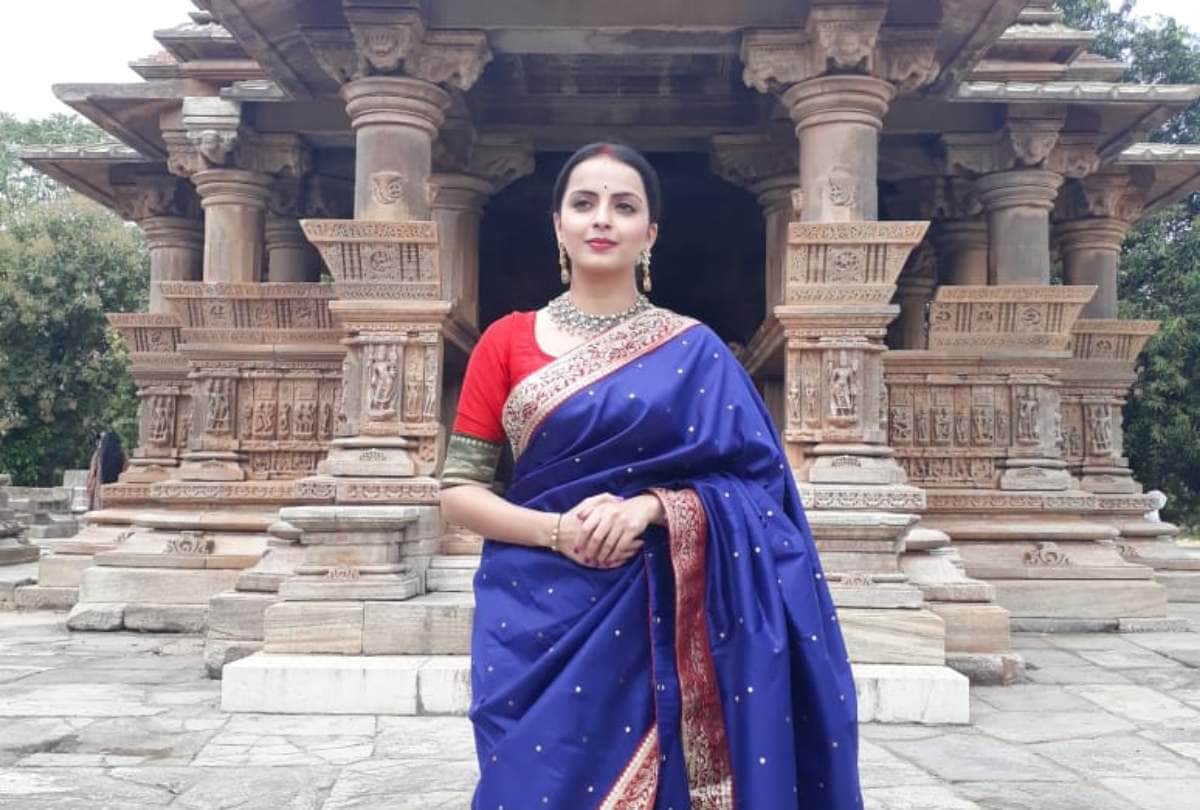tv serial ek bhram sarvagun sampanna set destroy in storm