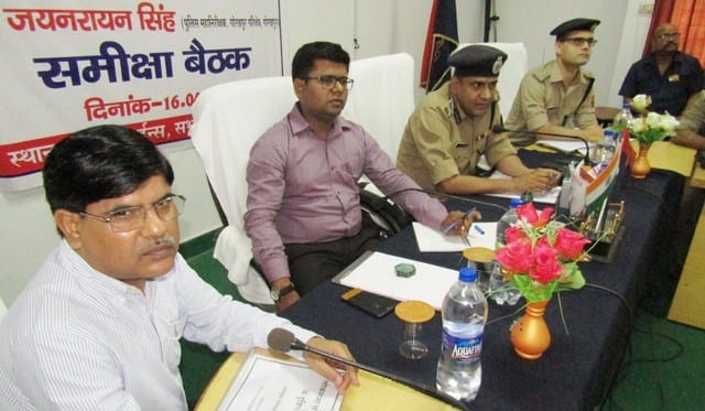 visiting booths thrice officer
