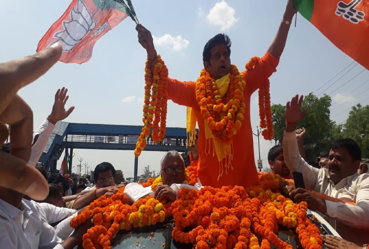 Lok Sabha Elections 2019 Ravi Kishan in Gorakhpur for the first time after becoming BJP candidate