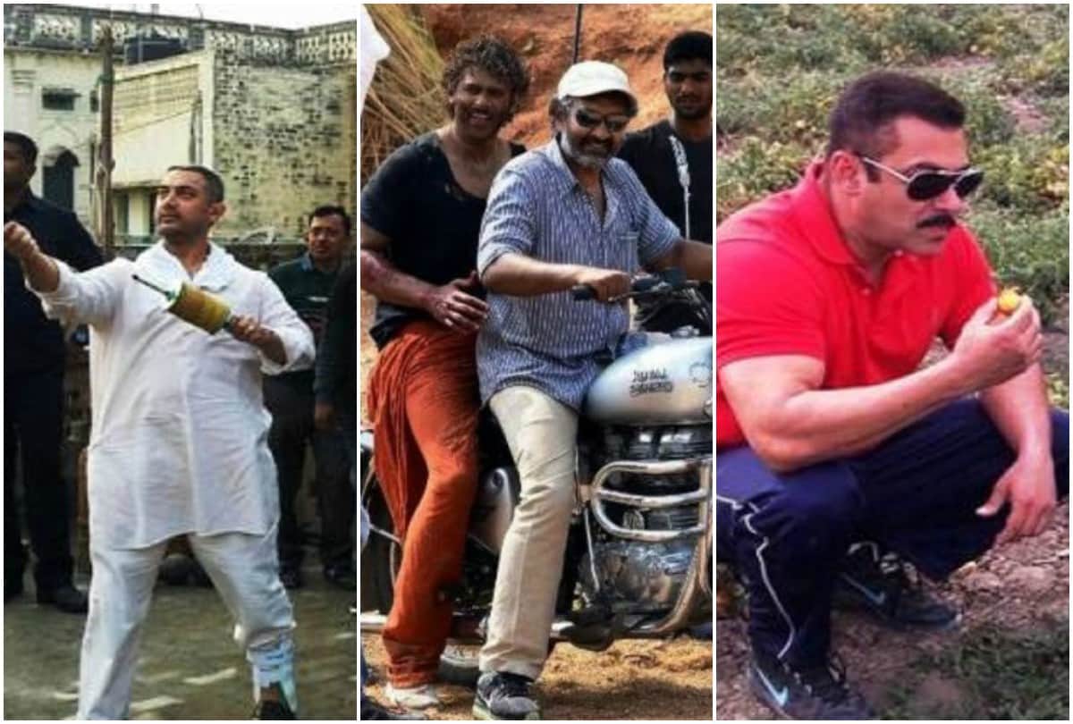 Baahubali Prabhas to Salman Khan 11 Bollywood celebrities unseen pictures of behind the shooting