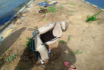 five people died in road accident in fatehabad of haryana