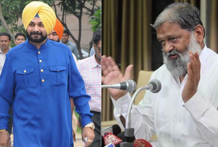 Lok Sabha Elections 2019, BJP Minister Anil Vij Statement on Congress Minister Navjot Sidhu