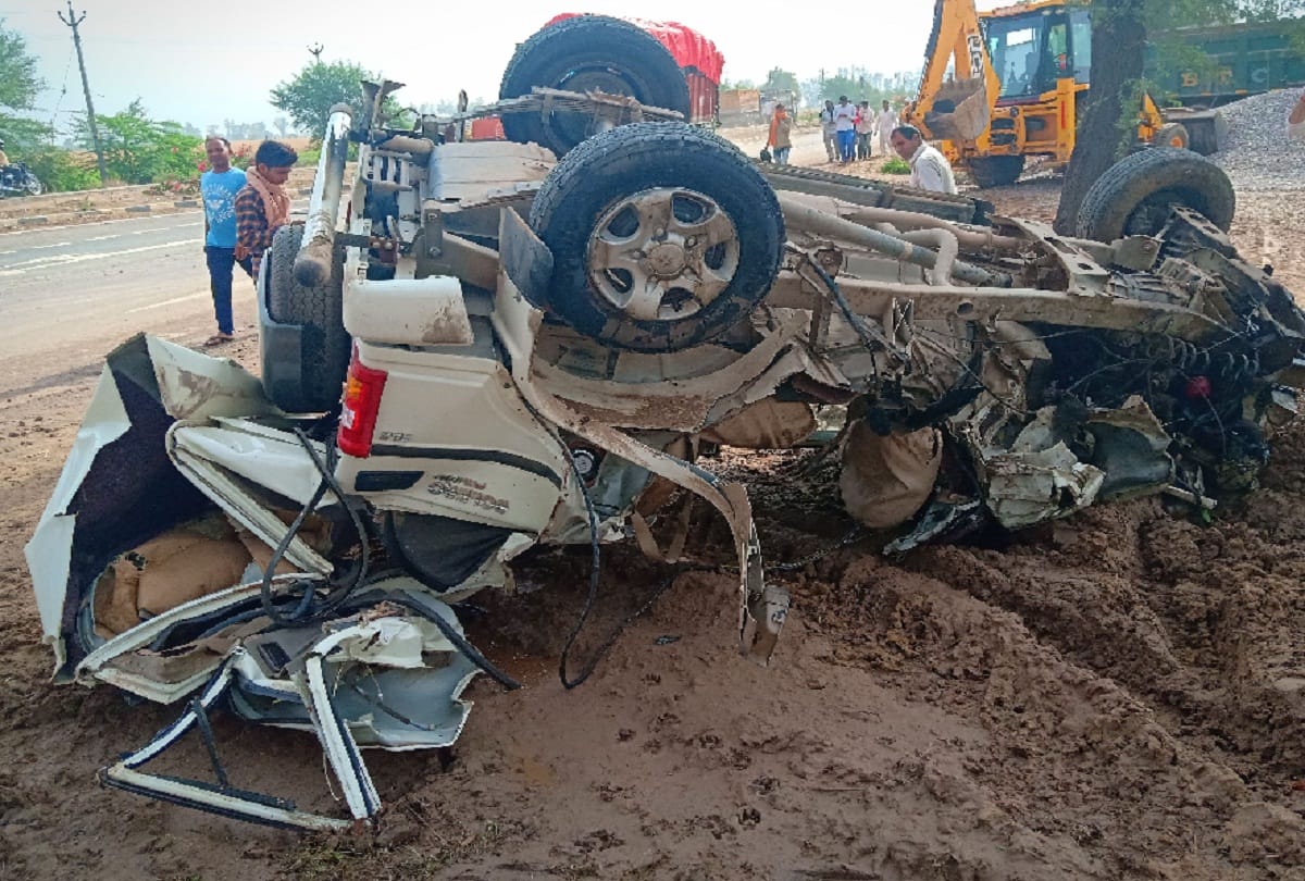 five people died in road accident in fatehabad of haryana