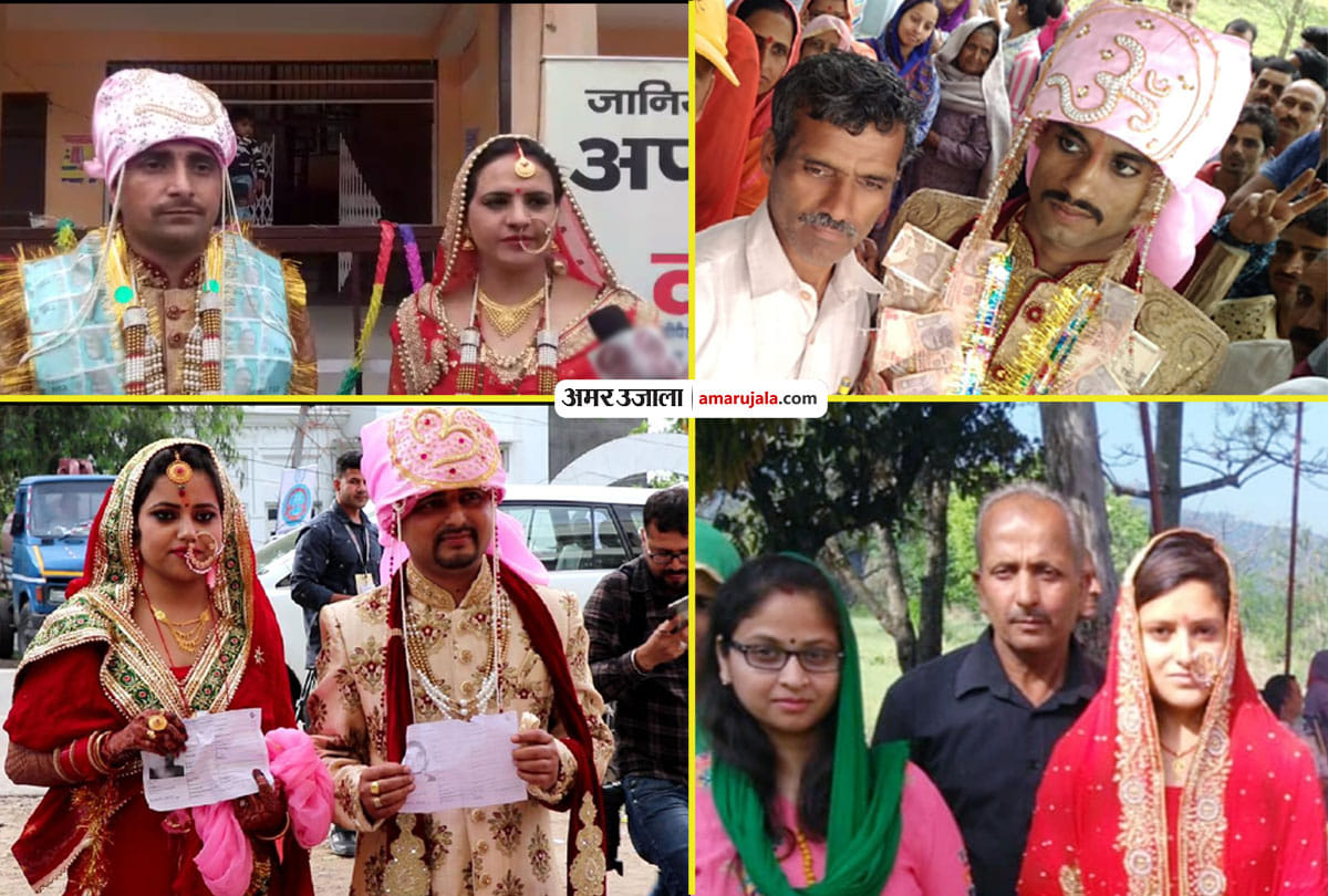 Jammu-Kashmir Udhampur Srinagar Lok Sabha Election 2019: Bride Groom Voted after marriage