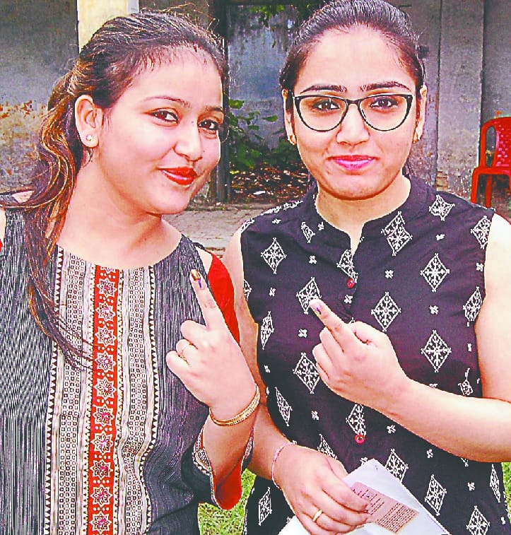 For the first time, the enthusiasm of voting in youth
