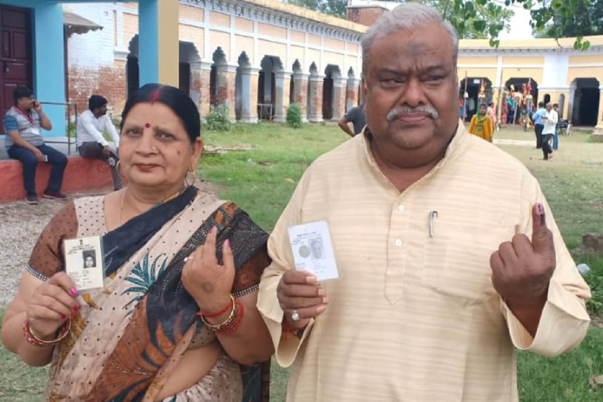 Lok Sabha Elections 2019, BJP candidate Bhartendra Singh including many leaders Voted in Binor