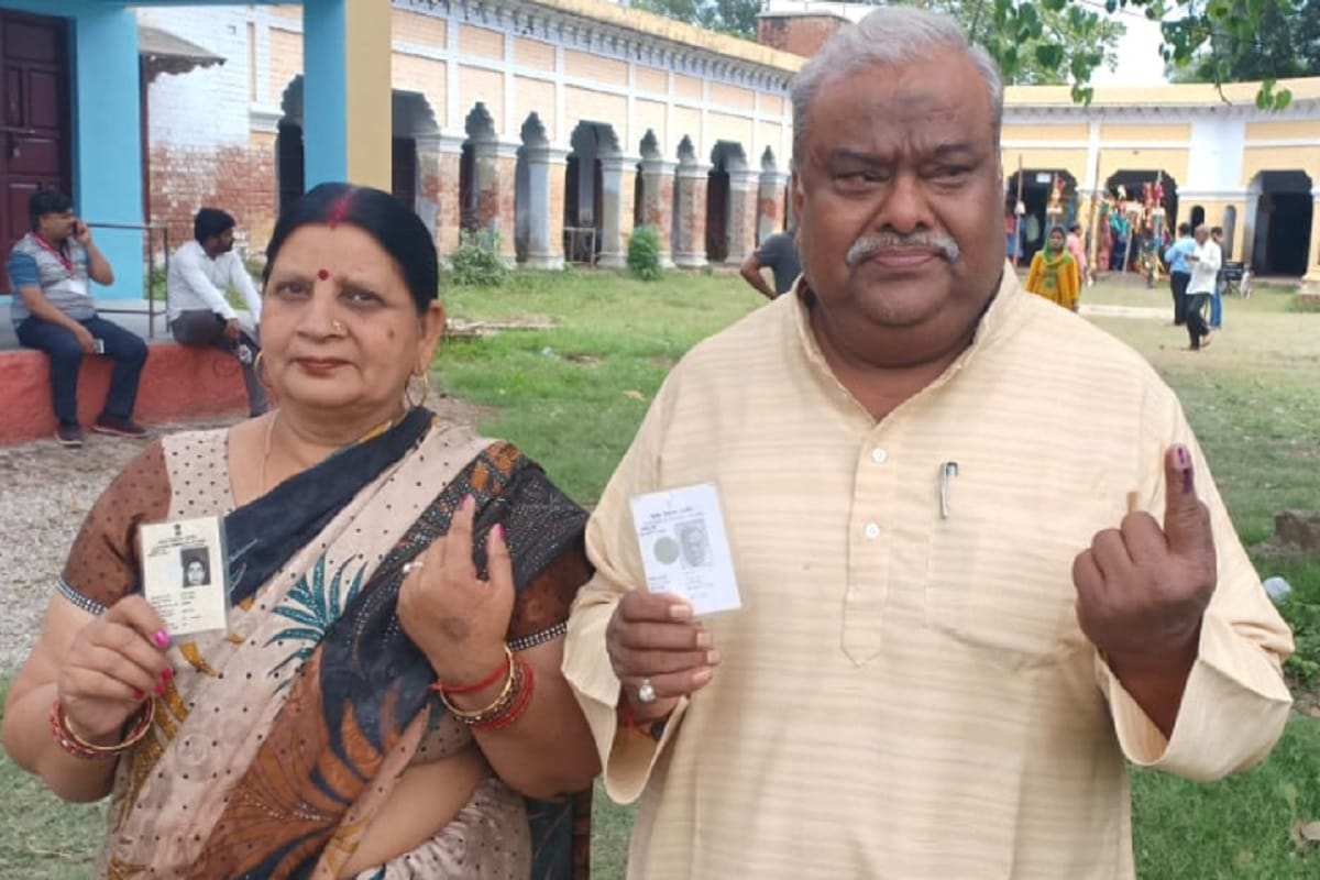 Lok Sabha Elections 2019, BJP candidate Bhartendra Singh including many leaders Voted in Binor