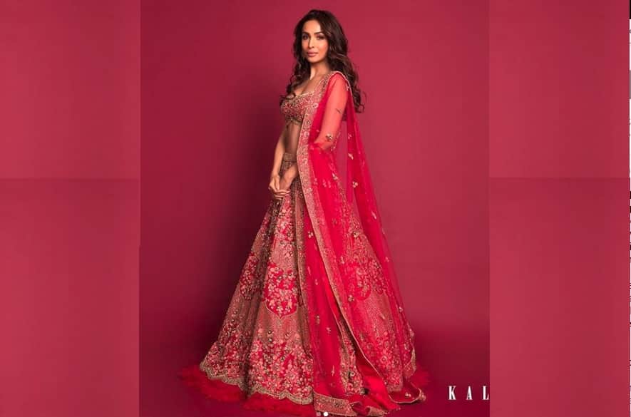Malaika Arora looks so beautiful in bridal avtar