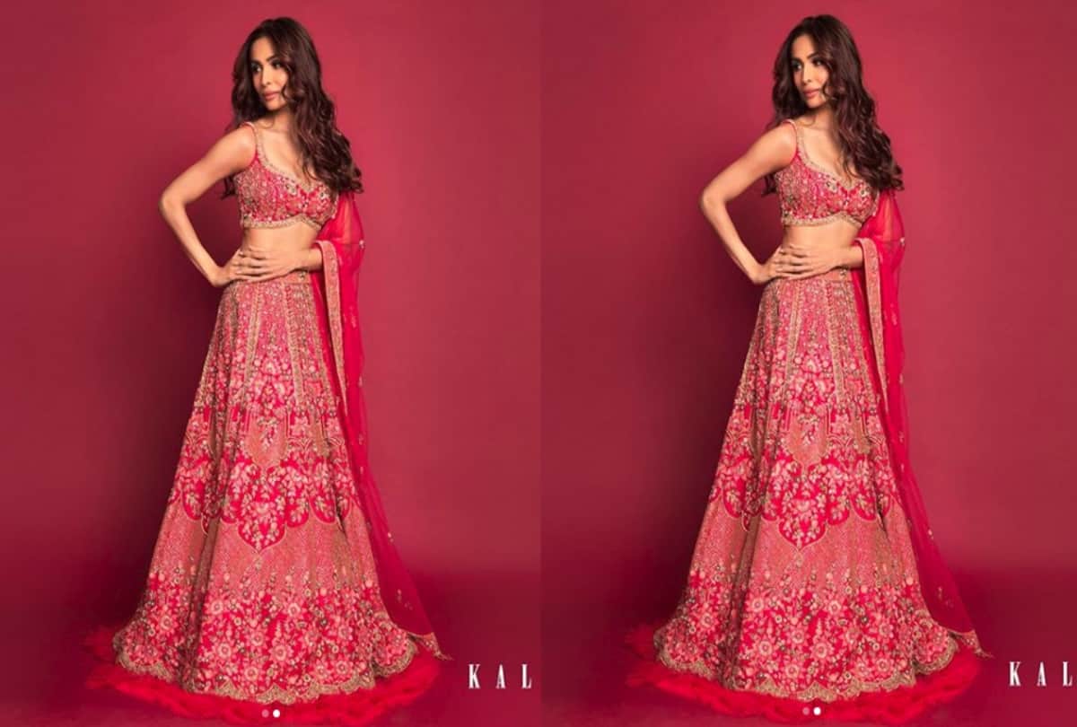 Malaika Arora looks so beautiful in bridal avtar