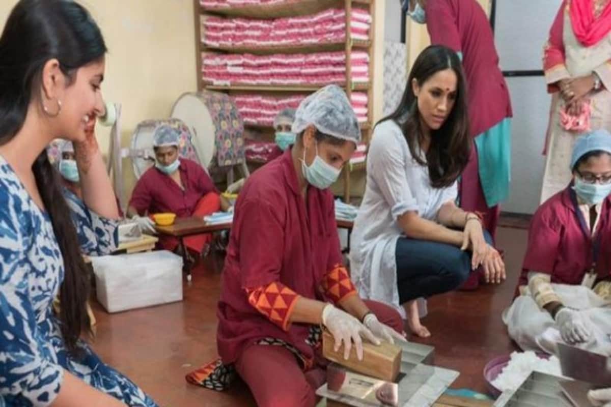 meghan markle wore saree during her secret India trip in 2017 pictures viral