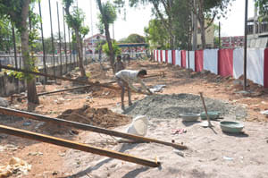 new reservation building work begion