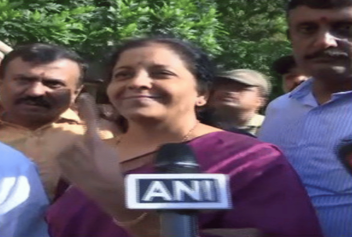lok sabha elections 2019: Nirmala Sitharaman Addresed rally in ladakh