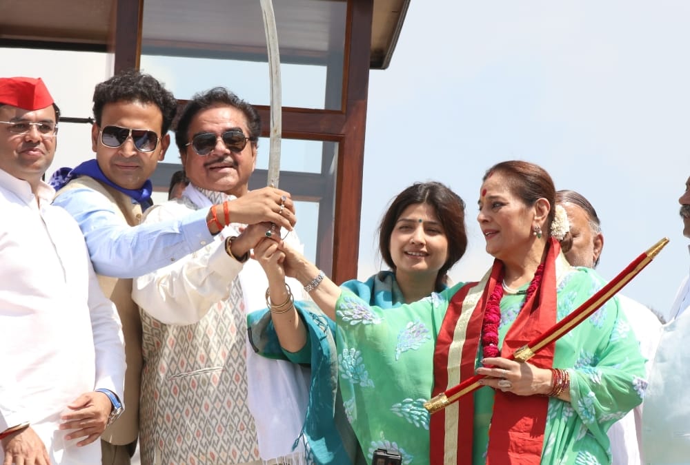 son kush and other putting whole sole effort for sp bsp alliance candidate poonam sinha