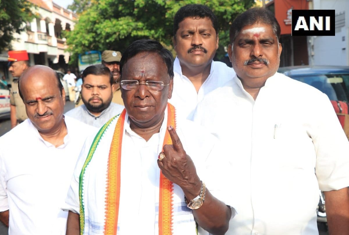 puducherry assembly election 2021 live voting percentage updates