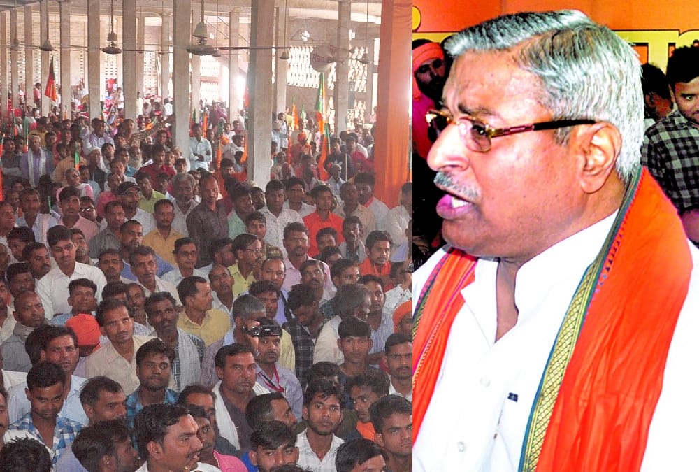 Vinay Katiyar says Congress is responsible for terrorism in India.
