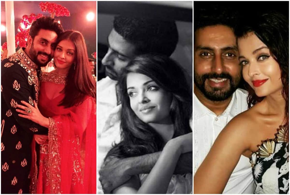 Abhishek Bachchan shares adorable picture of aishwarya rai says Honey and the moon