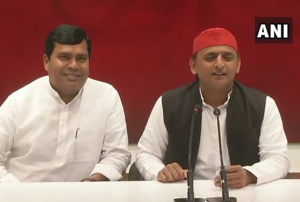 Lok Sabha Elections 2019: ram charitra nishad joins samajwadi party in lucknow.