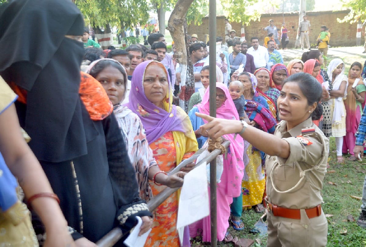 lok sabha elections 2019 Woman arrested for casting fake vote in amroha