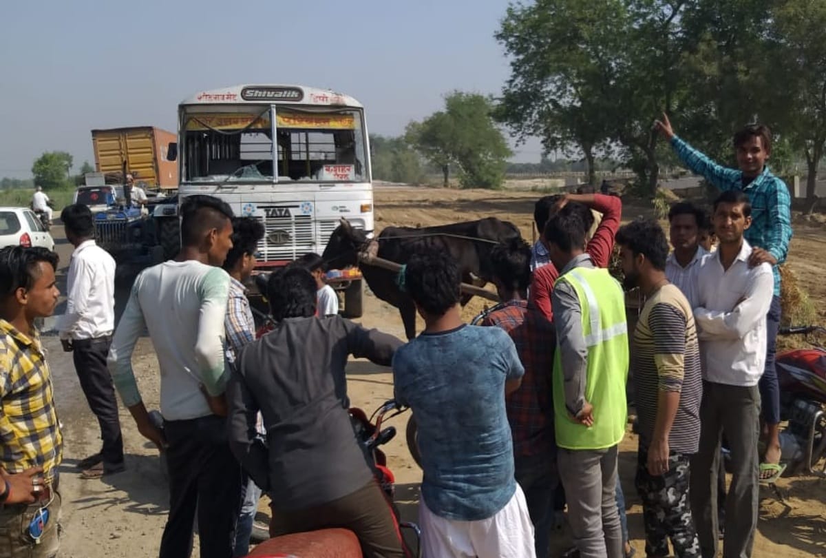 Man killed in Road accident in Meerut bulandshahr highway